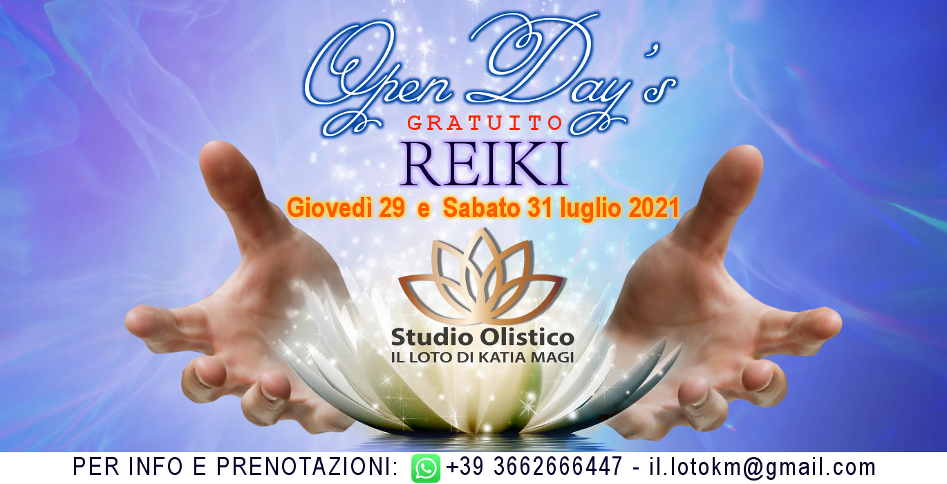 Al momento stai visualizzando Open Day’s Reiki a Roma